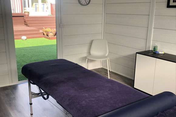 Garden Room Treatment Room Stoke